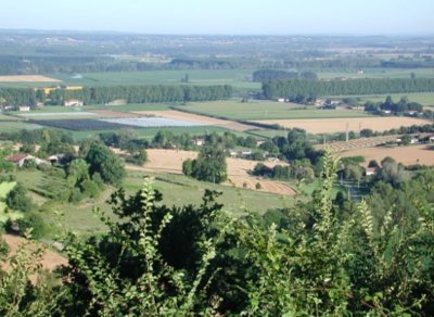 Calonges, balade dans la plaine de la Garonne