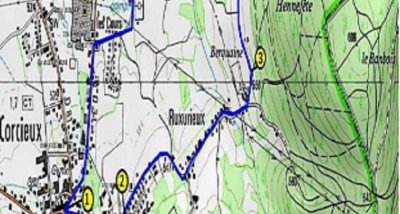 Circuit pédestre - Ruxurieux - Le Champ d'Evraux