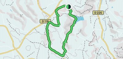 Sainte-Colombe-de-Villeneuve, la balade du lac de Baniérettes