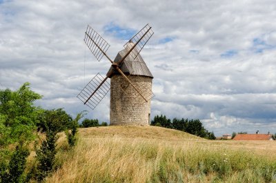 Foulayronnes, les ailes du moulin de Talives