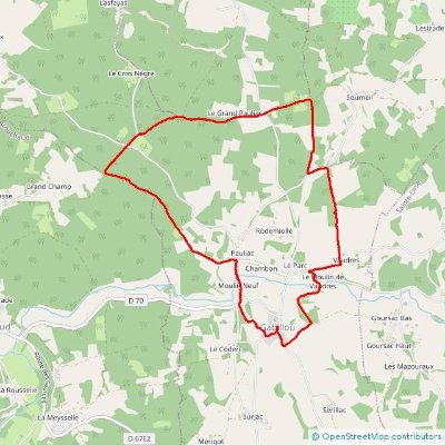 Boucle des Murs en pierres séches