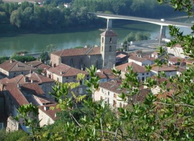 Mazères, balade panoramique sur la vallée de la Garonne