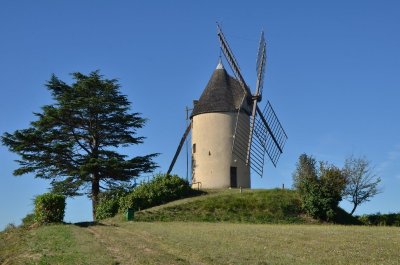 Gontaud-de-Nogaret, la balade du Moulin de Gibra