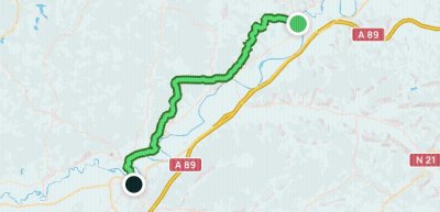 Voie de Vézelay Etape 5 : Saint Astier-Mussidan