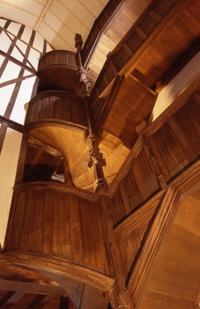 Exposition du dessin original la carte Monts d’Arrée, Terre d’Argoat de Anne Ernoul à la maison à pondalez