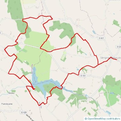 Lac des Graoussettes, randonnée sur les chemins de Guyenne