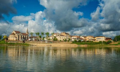 Couthures, la promenade des Gens de Garonne