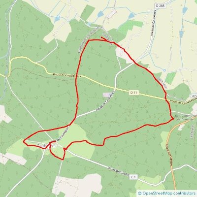 Caubeyres, la fontaine bouillonnante