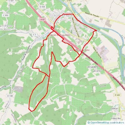 Buzet-sur-Baïse, randonnée autour du Château