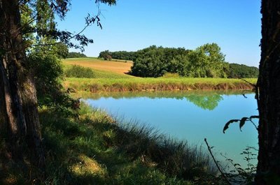 Aubiac, un circuit fleuri au printemps