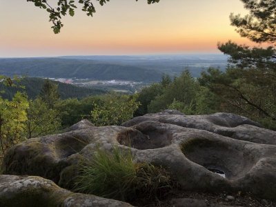 Point de vue de la tête des cuveaux