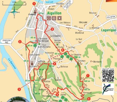 Pont-du-Casse / Darel, une boucle nature