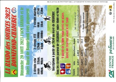 Circuit de découverte de Bonnefond