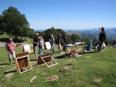 Col d'Organbidexka : observation des oiseaux