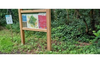 Sentier accessible du bois de Pau