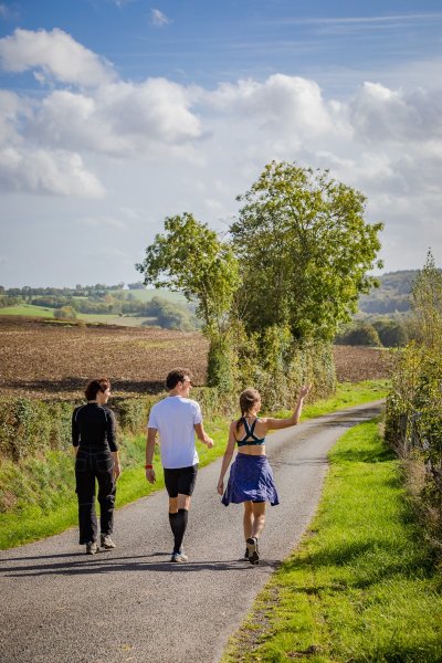 Panorama : La route de Saint-Christophe