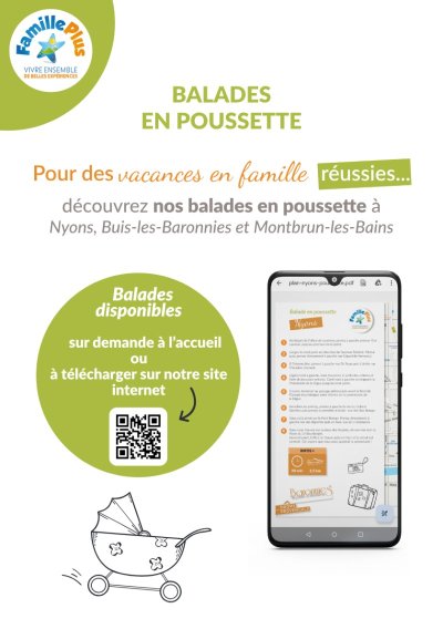 Balade en poussette à Montbrun