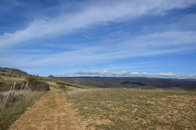 SENTIER DE PUECHERAL SUR LA DRAILLE DE LA MARGERIDE
