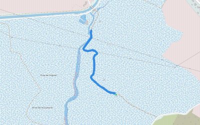 Circuit pédestre, côté Luzac