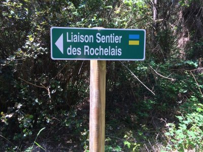 Sentier de liaison : du sentier des Rochelais à celui du Gardour