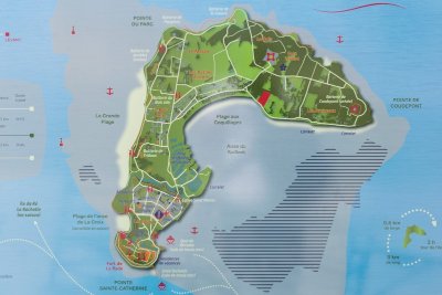 Parcours pédestre : Le tour de l'île