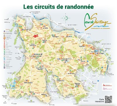 Randonnée pédestre Balanzac / Nancras