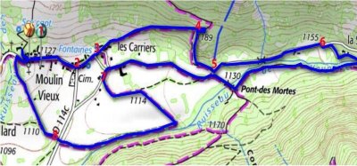 Circuit pédestre : Le Villard "Les vieux ponts"