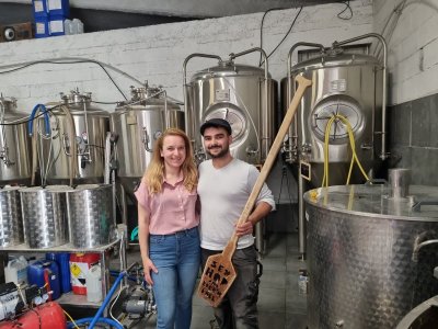 Beer truck des Alpes