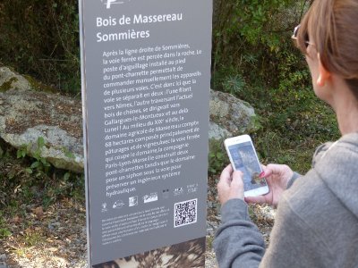 Sentier d'interprétation De Voies en Voix - Voie Verte