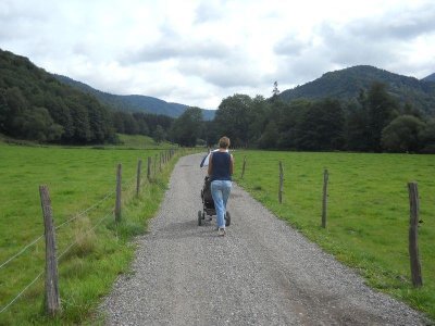 Circuit poussette la promenade de Champé