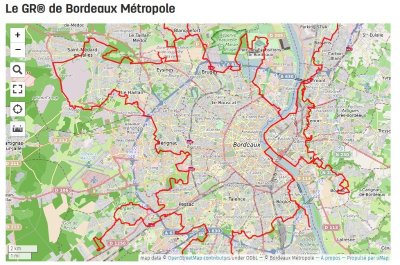 GR® Bordeaux Métropole