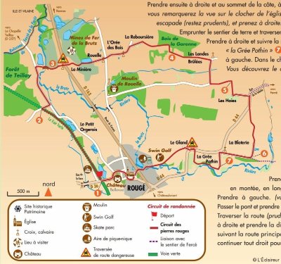 SENTIER LES PIERRES ROUGES