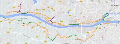 NANTES - LE PELLERIN (LA VELODYSSEE)