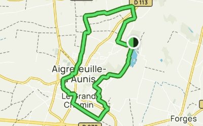 Circuit Vélo - De la ville au Lac