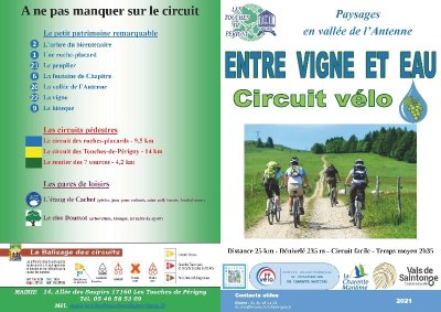 Circuit entre vigne et eau - Les Touches de Périgny