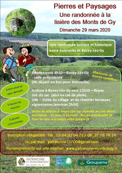 Visite guidée de  Bucey les Gy