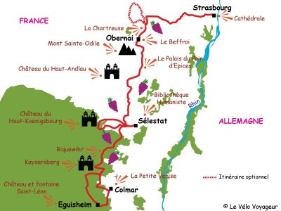 Tour de l'Alsace à Vélo (Nord)