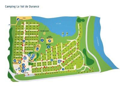 Plan d'Eau du Camping Val de Durance