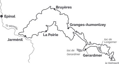 GR de Pays : Les Grandes Échappées Vosgiennes - Le tour de la Vologne