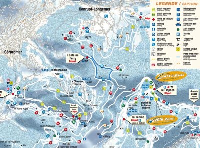 Chemin de randonnée nordique la Fontaine Ferry
