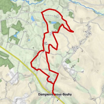 Le chemin au fil de l'eau