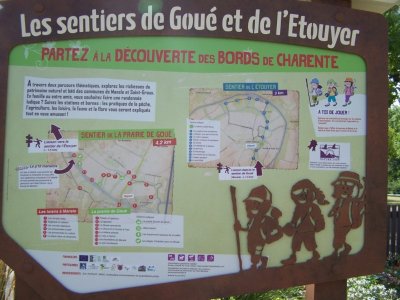 Sentier d'interprétation de la prairie de Goué