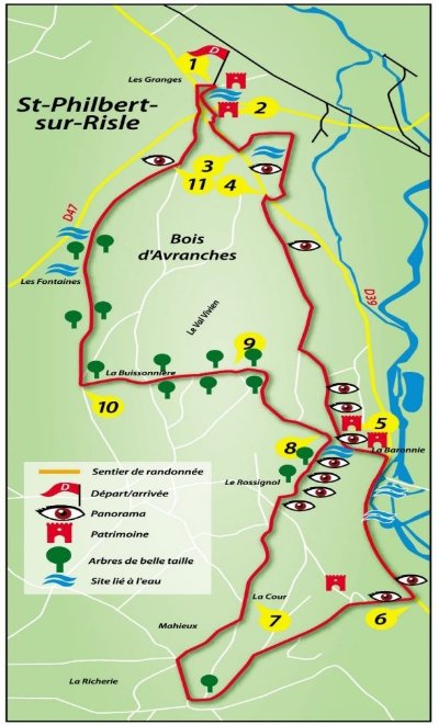 Espace Naturel Départemental : le sentier des Rossignols