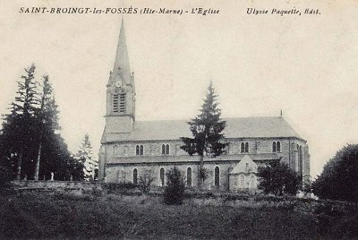 EGLISE SAINT-BENIGNE DE SAINT-BROINGT-LES-FOSSES