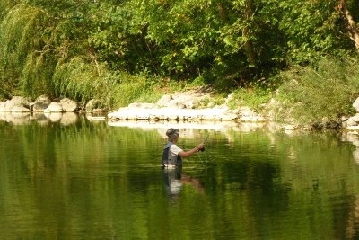 Activité pêche sur les 4 Rivières