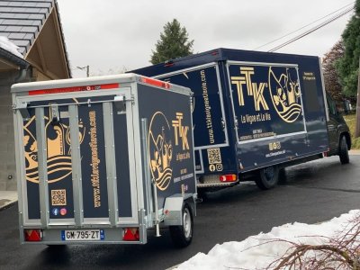 TTK La vigne et La Vie Caviste, Sommelier, Wine Truck