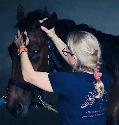Julie Barioux - Massage cheval Cluny