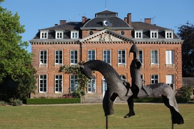 Le Jardin des Sculptures, Château de Bois-Guilbert